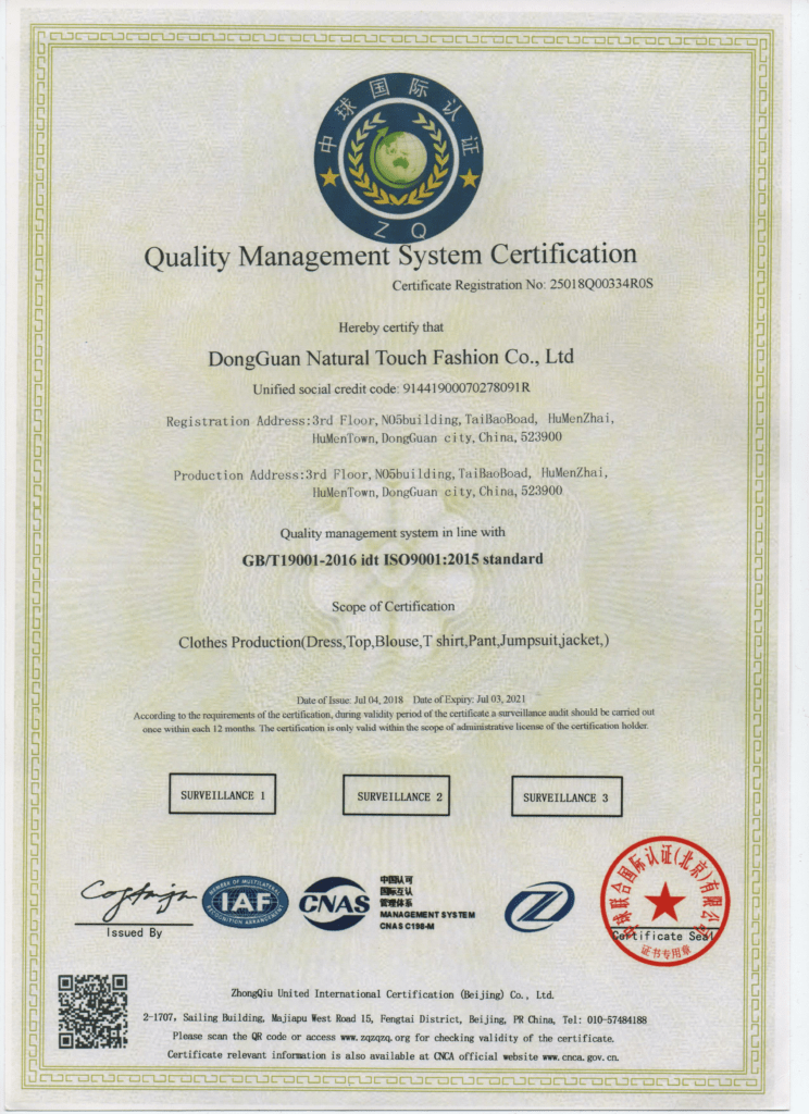 iso9001 english