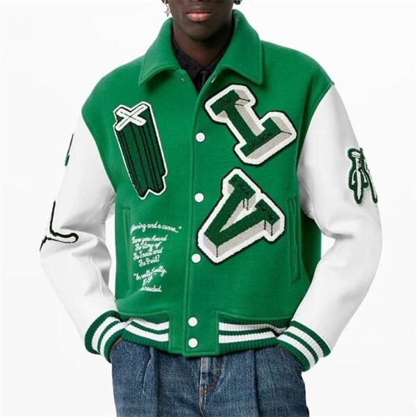 hot selling fashion causal loose men's baseball jacket