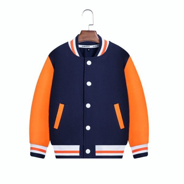 wholesale high quality custom letter logo baseball jacket (copy)