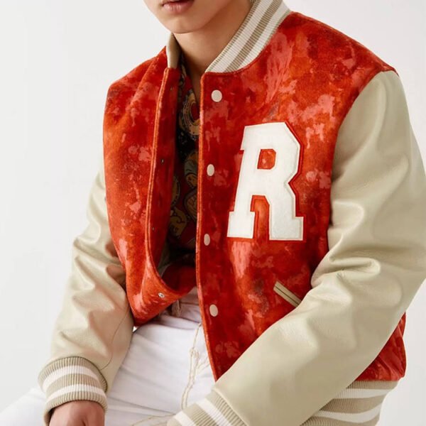 autumn letter pattern premium loose men's baseball jacket (copy)