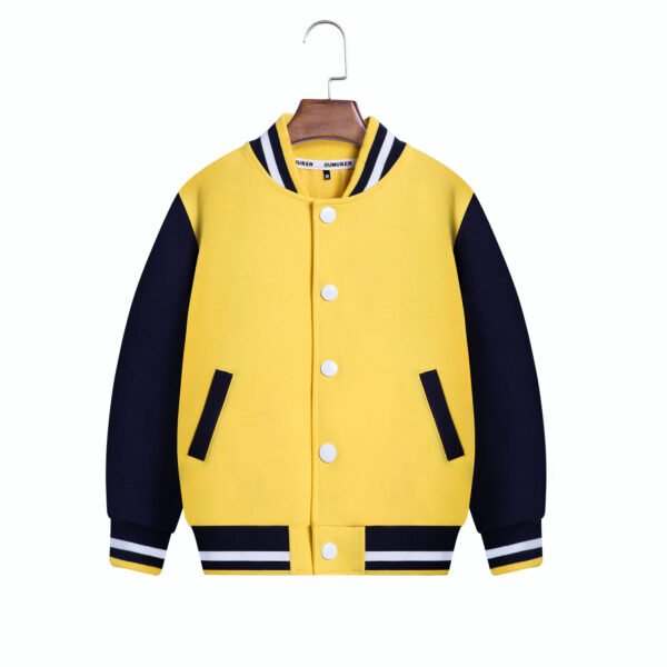 wholesale high quality custom letter logo baseball jacket (copy)